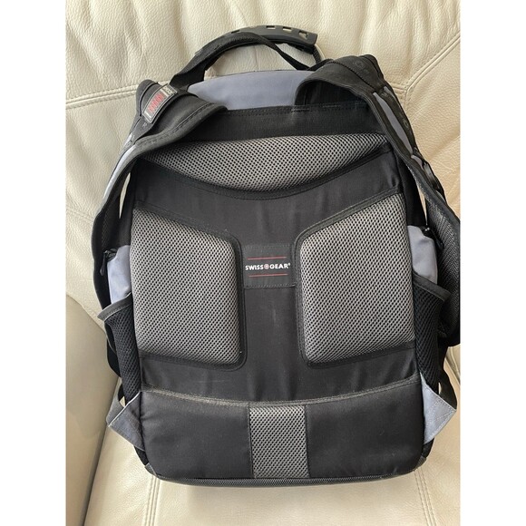 Wenger Swiss Gear Pegasus Laptop Notebook Tablet Backpack Bag Black Grey 17" - Picture 8 of 16
